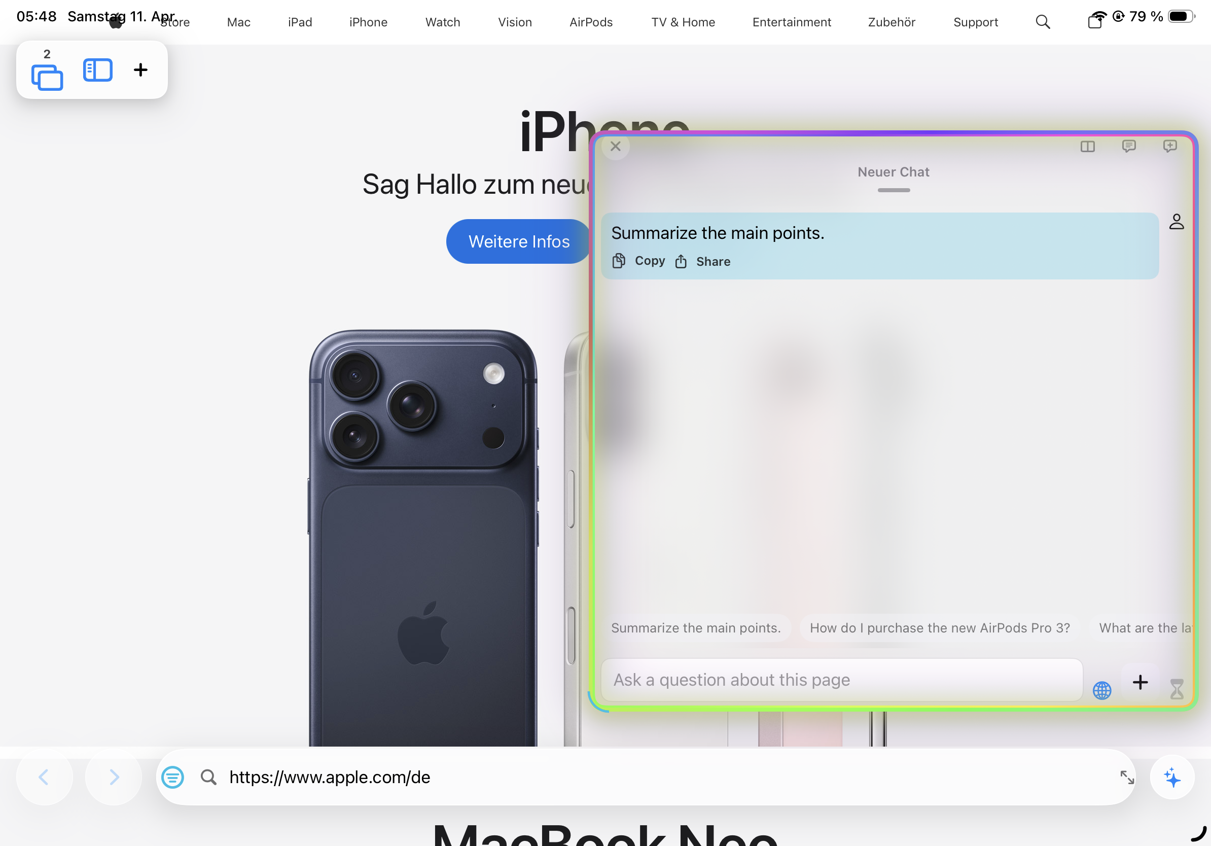 KiBrowser KI Overlay